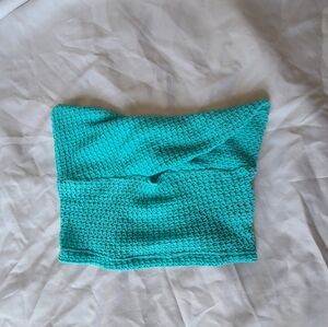 Turquoise Tube Top